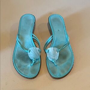 Elegant Turquoise Sandals
